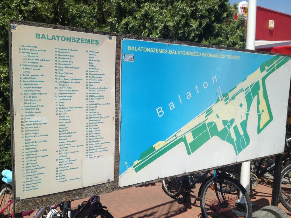 Sa-Lak Balatonszemes Vila Exterior foto